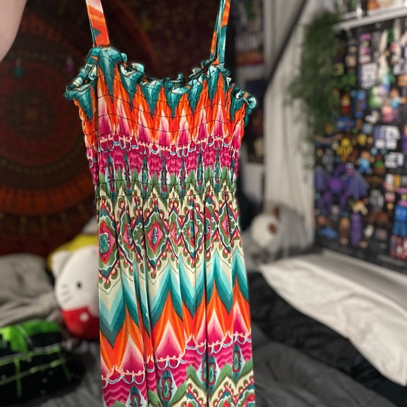 Colourful patterned dress - Picture 2 of 2